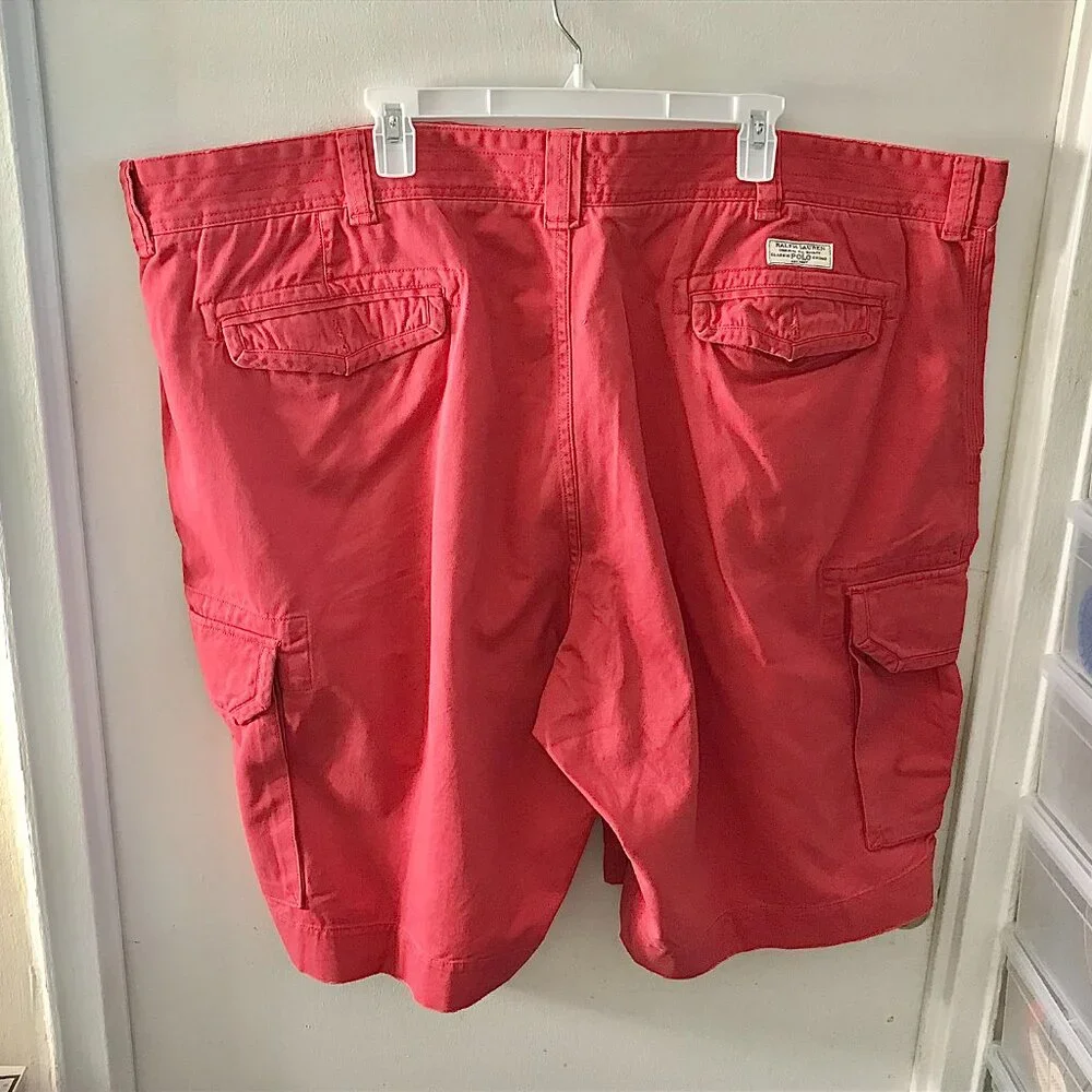 Men's Red Ralph Lauren Cargo Shorts - Size 50B - Picture 6 of 8